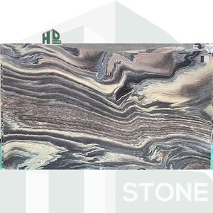 Đá Cẩm Thạch màu tím tự nhiên kinawa-đá sang trọng để ốp tường, sàn và trang trí nhà (đánh bóng, 120x240cm) - Product Image 2