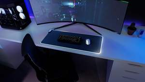 Tapis de souris Lylong personnalisé sublimation rgb en caoutchouc tapis de jeu led extra large <span class=keywords><strong>xxl</strong></span> pour tapis de souris gamer meilleure vente - Product Image 3