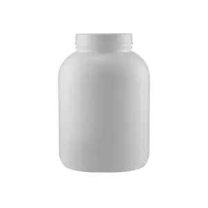 Wholesale Price BPA Free Plastic 1 1.8 2.4 Gallon Soft Touch Bottle For Protein Milk Soybean Powder Food Packaging