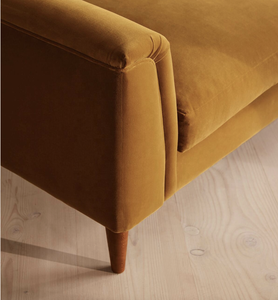 Sassanid OEM desain pertengahan abad mewah ruang tamu tempat duduk nyaman Sofa beludru lovesat Reya rumah - Product Image 5