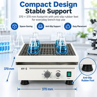 Agitateur rotatif de laboratoire Cenlee 20 à 300 tr/min, mélangeur de plateforme pour 20 flacons de 100 ml, pour les tests pétrochimiques, les tests alimentaires et les laboratoires de recherche