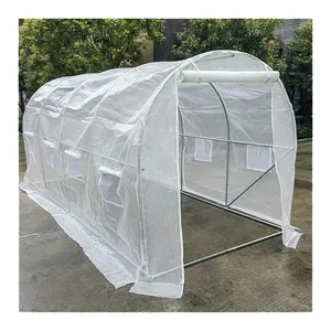 Portable commercial mushroom greenhouse plastic film for outdoor