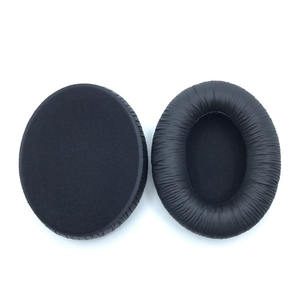 Almohadillas de repuesto de alta calidad para Sennheiser HD201s <span class=keywords><strong>HD206</strong></span> HD180, almohadillas para los oídos de cuero proteico - Product Image 5