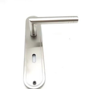 Cerradura de Palanca Moderna y Minimalista de Aleación de Zinc, Manija Cuadrada para Puerta Interior de Madera, Silenciosa y de Lujo - Product Image 5