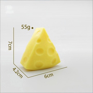 Juguete Antiestrés de TPR con Forma de Queso Pequeño, Kawaii, Unisex, 14+, de Levantamiento Lento, Divertido, para Aliviar el Estrés, Venta al por Mayor - Product Image 5