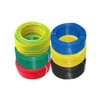 Câble électrique en cuivre massif à âme unique 1,5 mm² 16AGW, gaine PVC, 450/750V, conforme à la norme IOS, pour applications électriques résidentielles et de bâtiment