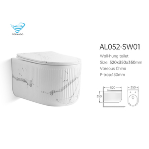 Super potente sciacquoni sanitari Wc supendu bagno in ceramica Set <span class=keywords><strong>di</strong></span> servizi igienici nella parete - Product Image 4