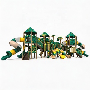 Toboggan de terrain de jeux à faible MOQ pour les petites entreprises en démarrage, certifié CE EN1176 - Product Image 2