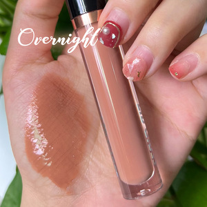 Transparent Clear Nude <strong>Lip</strong> <strong>Gloss</strong> Vendor Private Label Vegan <strong>Lip</strong> <strong>Gloss</strong> Wholesale Glitter Lipgloss - Product Image 5