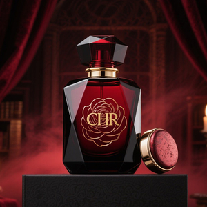 Biểu tượng tùy chỉnh sang trọng 30ml 50ml 100ml Gothic Nước hoa chai thủy tinh với hộp - Product Image 2