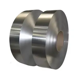 ASTM A240 2205 2507 S31803 F60 F53 904L 17-7PH 630 paslanmaz çelik şerit 0.5mm 0.6mm 0.8mm çelik kayış bant