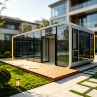 Cabane Apple préfabriquée, maison prête à l'emploi, villas, cabane moderne, mini-maison, maisons mobiles économiques