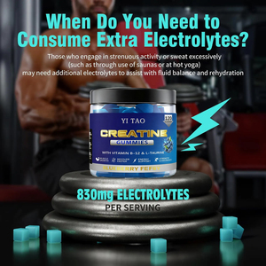 Private Label Sugar Free <b>Creatine</b> Monohydrate Gummy Vitamins Boost Muscle Strength Energy & Endurance for Men Women - Product Image 2