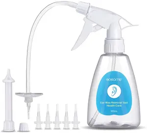 Ear irrigator Washer Bottle Ear washing bottle system Ear clean irrigator Bulb Syringe Cleaning System With Good Selling