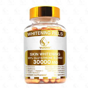Fabrieksgroothandel L-Glutathion & Vitamine C <span class=keywords><strong>Skin</strong></span> Whitening <span class=keywords><strong>Capsules</strong></span> Hogere Dosis Krachtige Whitening Voor Volwassenen Private Label - Product Image 1