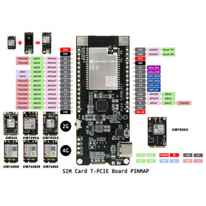 Carte de développement LILYGO T-PCIE <span class=keywords><strong>ESP32</strong></span>-WROVER avec puce AXP2101, carte Nano WIFI Bluetooth Composable 4.0H, kits et cartes <span class=keywords><strong>SIM</strong></span> série 9102 - Product Image 6
