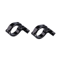 Servicio de Mecanizado CNC Personalizado, Piezas de Aluminio Anodizadas en Negro, Abrazadera para Bicicleta, Técnicas de Ensamblaje Avanzadas, Pruebas Sofisticadas
