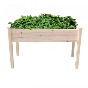 Outdoor <strong>Wooden</strong> Raised Garden Bed Planter Box Kit for Growing Fruit Vegetable <strong>Flower</strong> - Product Image 3