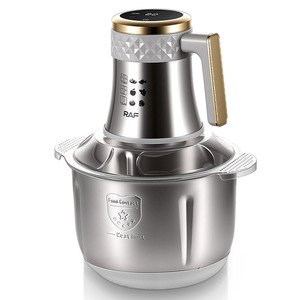 Picadora de Carne Eléctrica Portátil de Alta Calidad para el Hogar, Carcasa de Acero Inoxidable de 5L, 600W, Velocidades Ajustables, Clase de Eficiencia Energética - Product Image 3