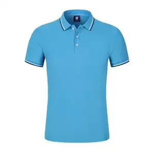 Custom Logo Summer Embroidered Logo T-Shirts Men's Polo Shirts Men's Casual Polo Shirts Short Sleeves New Design Polo Shirt Gift