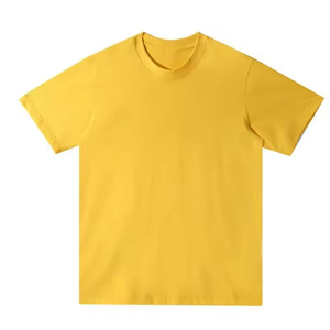 เสื้อยืดคอกลมผู้ชายคุณภาพสูง ผ้าฝ้ายทอ 100% พิมพ์ลายสกรีน ปักลายสไตล์วินเทจ ลำลอง แห้งเร็ว รับสั่งทำ - Product Image 4