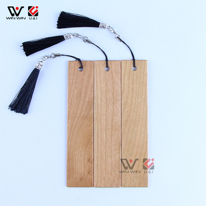 Marcapáginas de madera Natural, grabado láser personalizado, regalo, decoración artesanal - Product Image 4