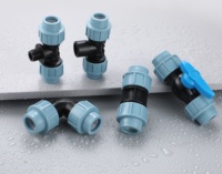 LIRLEE Raccord de tuyauterie pour irrigation d'usine Pe Plumbing Material Coude PP Compression Poly Hdpe Fittings