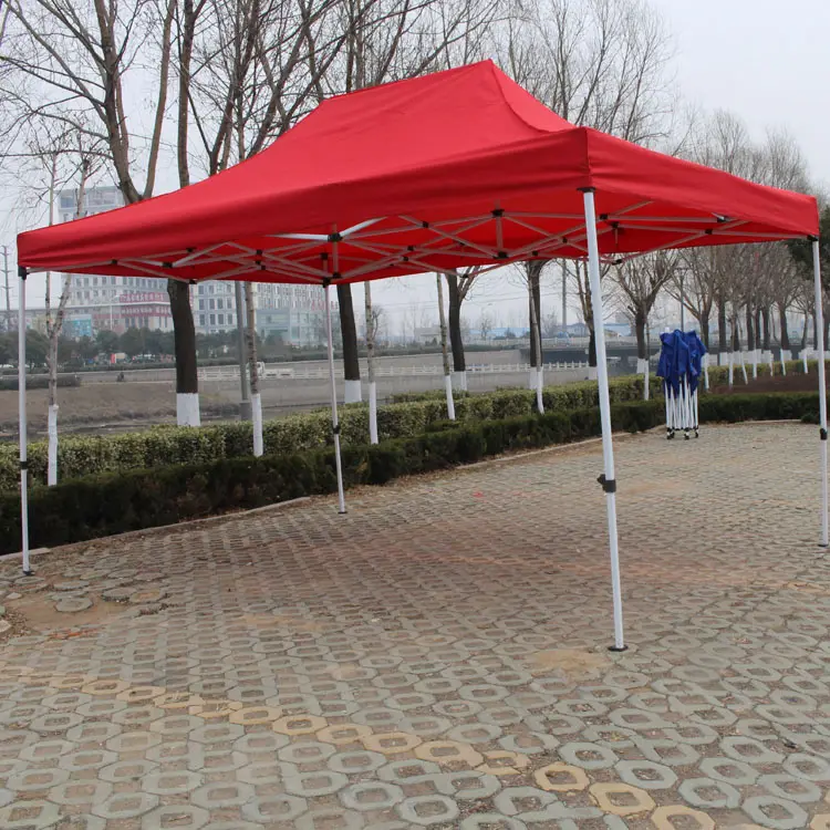 ขายร้อนแบบพกพาGazeboเต็นท์พับหลังคาอลูมิเนียมPop Up Gazebo 3X3 พับงานแสดงสินค้าเต็นท์ 10X10 Canopyเต็นท์กลางแจ้ง