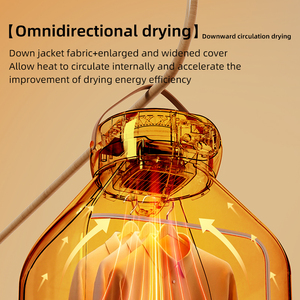 Mới Được Thiết Kế 6-Tốc Độ Có Thể Điều Chỉnh Mini Xách Tay Máy Sấy Quần Áo Với Cắm Gấp Nhỏ Gọn Máy Sấy Quần Áo Máy Đối Với Trang Chủ - Product Image 4