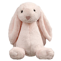 Jouets en peluche personnalisés en gros pour soulager l'anxiété, animaux en peluche, lapins pour enfants, jouets en peluche lapin