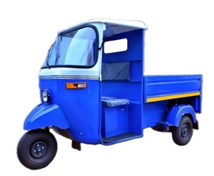 Tricycle à moteur pour adultes de haute qualité 300cc, carrosserie dorée, cadre en acier à ressorts, batterie puissante, moteur, tricycles motorisés - Product Image 6