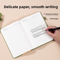 Cuaderno de Tapa Dura Personalizado A6, Mini Diario de Cuero Vintage, Impresión Artesanal, Estilo Western Simple, Pequeño y Bonito, Novo Em Folha
