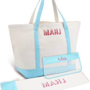 Sac de Mahjong Américain Personnalisable – Plusieurs Couleurs, Conception Douce et Confortable pour Tapis de Mahjong - Product Image 4