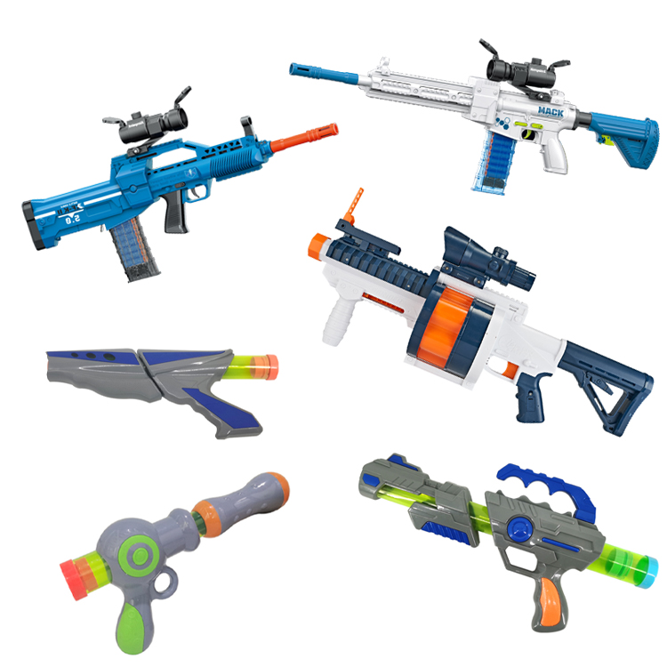 EPT Toys Foam Balls Compatible With Ner-f Guns Handheld Shooting Game Air Soft Bullet Gun With EVA Balls