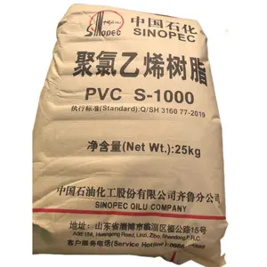 Sinopec đình chỉ phương pháp PVC S1000 ống nhựa Nguyên liệu PVC Trinh Nữ hạt nhựa PVC K65