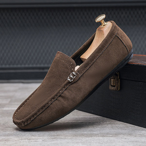 MA60 Nouveaux Mocassins Tendance pour Hommes en Daim, Chaussures Décontractées à Enfiler, Chaussures en Cuir pour Hommes, Mocassins de Conduite - Product Image 2