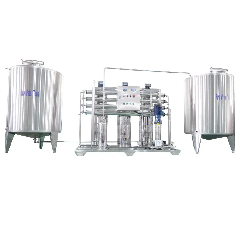 Automatische 3000 LPH Grundwasserbehandlung Carbon-Filter-Wasserbehandlungsmaschine