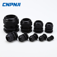 Presse-étoupe en nylon étanche IP68 CNPNJI PG11 PG13.5 PG16 PG21 PG36 certifié CE Haute/Basse Tension -40~100 Anti-poussière