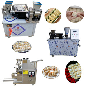 Tự Động Cà Ri Phun Hình Thành Samosa Nhà Sản Xuất Điện Thịt Pie Empanada Máy Pelmeni Mini Ravioli Bánh Bao Làm Giá Máy - Product Image 5