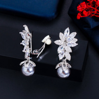Roxi — boucles d'oreilles pour femme, bijoux de qualité supérieure, en argent S925, clip