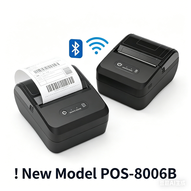 Low-Maintenance Design Android USB+ 80mm Receipt ThermalPrinter for Retail POS Desktop Use in Stock 203dpi 1-Year Warranty 8006B