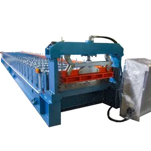 High quality 0.4 mm - 0.7 mm thickness metal sheet roof panel roll forming machine