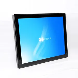 15 inch IP65 không thấm nước điện dung dự <span class=keywords><strong>Wall</strong></span> Mount màn hình cảm ứng <span class=keywords><strong>LCD</strong></span> <span class=keywords><strong>Monitor</strong></span> công nghiệp bảng điều chỉnh PC USB 1024*768 - Product Image 1