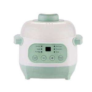 Casserole électrique multifonctionnelle de 1 L, cuve intérieure en céramique épaisse, mijoteuse - Product Image 2