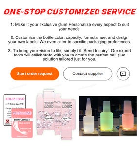 Sterke Nagellijm Gel Voor Pers Op Nagels 15G Druppelaar Tip Met Geen UV-Licht Nodig Langdurige & Professionele Nagellijm - Product Image 6