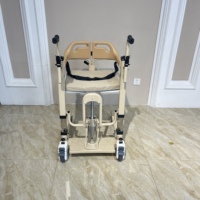 Chaise de transfert hydraulique pliable pour l'aide à l'élevation des patients, dispositif de sécurité pour personnes âgées/handicapées pour salles de bain à domicile