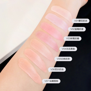 KanPeachs Vegan 6 colores rubor líquido de larga duración brillo hidratante amor corazón <span class=keywords><strong>cara</strong></span> <span class=keywords><strong>maquillaje</strong></span> líquido rubor tinte para principiantes - Product Image 6