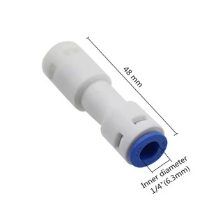 Clapet anti-retour 1/4 "Push in pour système d'osmose inverse d'eau anti-retour Clapet anti-retour Droit Backstop One Way Inline Quick Pushfit - Product Image 2