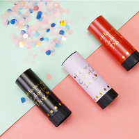 Canon à Confettis Colorés pour Anniversaire et Mariage, Décoré de Confettis Multicolores, Feux d'Artifice Portatifs – Meilleure Vente