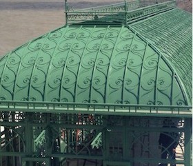 <span class=keywords><strong>Gazebo</strong></span> de <span class=keywords><strong>Metal</strong></span> Vintage Personalizado para Jardín Exterior, Invernadero Grande de Hierro Forjado en Venta - Product Image 4